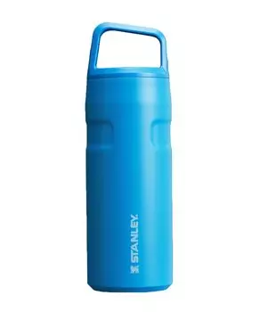 STANLEY STANLEY Stanley Aerolite Термос для вакуума с холодной изоляцией, легкий, переработанная нержавеющая сталь 11217 0,47 л (096Лазурный)