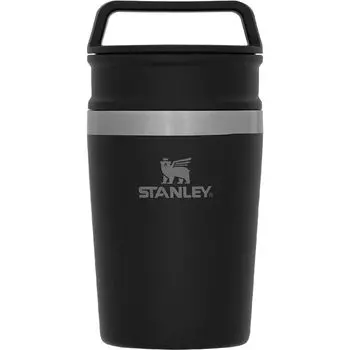 STANLEY термокружка матовая черная нержавеющая сталь кружка стакан кофе подарок можно мыть в посудомоечной машине гарантия японский 0.23л термо/холод (Подлинный продукт)