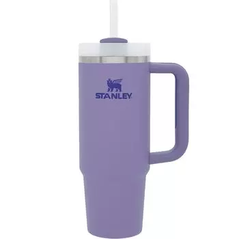 STANLEY Vacuum Quencher Lavender Cold Retention Sturdy Straw Water Bottle Summer Outdoor Dishwasher Safe Warranty Japanese H2.0 0.88L (Genuine