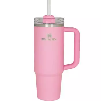 STANLEY Vacuum Quencher Sizzling Pink Cold Retention Sturdy Straw Water Bottle Summer Outdoor Dishwasher Safe Warranty Japanese H2.0 0.88L (Genuine