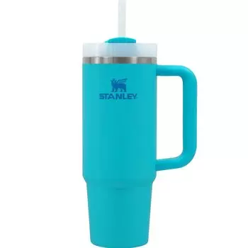STANLEY Vacuum Quencher Splash 880ml Cold Insulated Sturdy Straw Water Bottle Summer Outdoor Dishwasher Safe Warranty Japanese H2.0 0.88L (Genuine