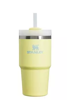 STANLEY Vacuum Slim Quencher нержавеющая сталь соломенный стакан 600 мл бутылка для холодной воды Outdoor Pomelo H2.0 0,6 л 10-10826