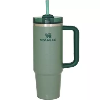 STANLEY вакуумный гаситель Hammertone Green холодная прочная соломенная бутылка для воды для лета на открытом воздухе можно мыть в посудомоечной машине гарантия японский H2.0 0.88L (неподдельный