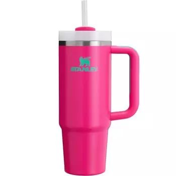 STANLEY вакуумный гаситель страсти розовый холодный удержание прочная соломенная бутылка для воды лето на открытом воздухе можно мыть в посудомоечной машине гарантия японский H2.0 0.88L (неподдельный