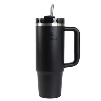 STANLEY Water Bottle Bottle Mug Vacuum Slim Quencher H2.0 0.88L 10-10827-612 (Black/FF)