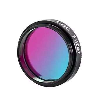 Star Edge UHC Light Pollution Light Hazard Blocking Filter Urban Pollution Filter 1.25-inch Astronomical Telescope Accessories 1.25UHC Light Damage Filter чёрный