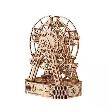 Star Exploration Life DIY Балерина Колесо обозрения Деревянная головоломка Изготовление корейской 3d головоломки