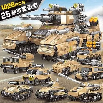 Star Fort 13005 Военный танк Строительные блоки Игрушка для детей - Подарок на день рождения