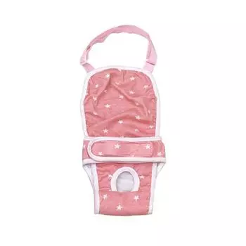 Star Pattern Dog Sanitary Pantie Soft Female Dog Shorts for Physiological Period L