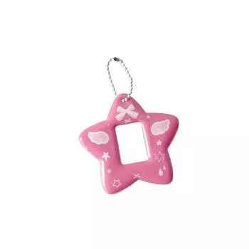 Star Pendant ID Photo Photocard Frame PVC Card Cover Idol Card Display Protector Card Decor