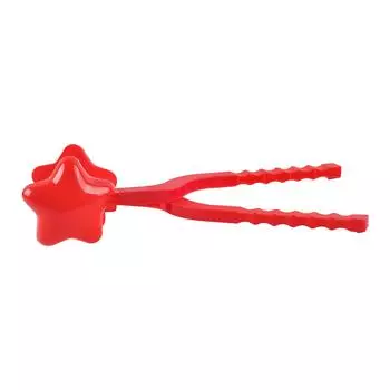 Star Snowball Maker Winter Plastic Snowball Maker Clip Kids Outdoor Toys
