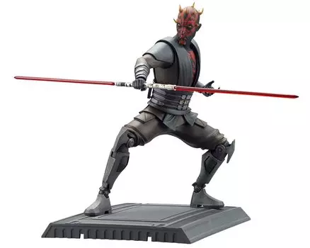 Star The Clone Wars ARTFX Darth Maul Clone Wars Version Scale PVC Painted Simple Assembly Figure Wars: 1/7
