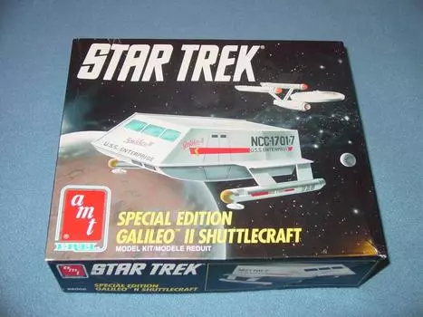 Star Trek Special Edition Galileo II Shuttlecraft 6006 Star Trek Shuttlecraft AMT# /