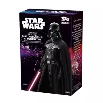 Star Wars 2023 Topps Value Box 10 упаковок в коробке |