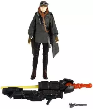 Star Wars Basic Figure Jyn Erso Total length 10cm Painted movable figure approx.