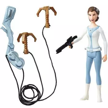 Star Wars Basic Figure Princess Leia Organa Total length 10cm Painted movable figure (Rebels) approx.