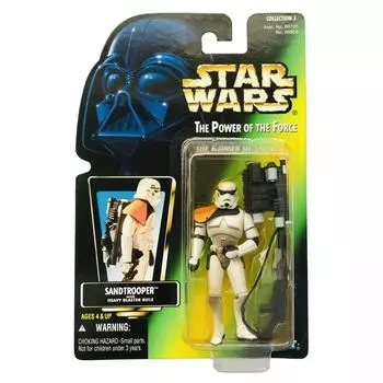 Star Wars Basic Figure STARWARS The Power Of The Force Sandtrooper