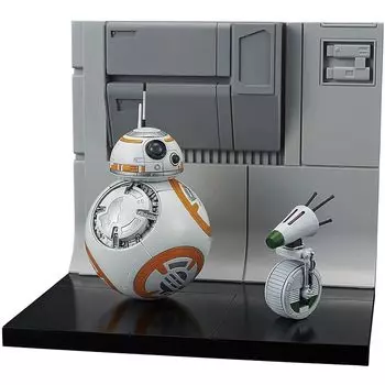 star wars BB-8&D-O diorama set 1/12 scale Color-coded plastic model