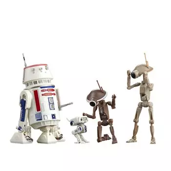 Star Wars Black Series 4 коллекционных фигурки мандалорских механических дроидов: Р5-Д4, БД-72,