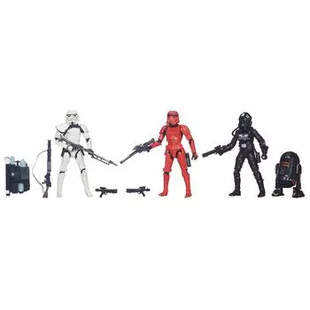 Star Wars Black Series 6-дюймовая фигурка, набор из 4 окрашенных подвижных фигурок (пробный)