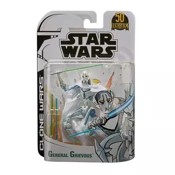 Star Wars Black Series 6 inch action figure animation series General Grievous [item] чёрный
