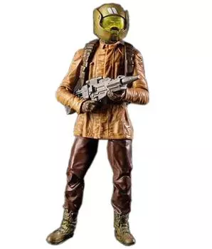 Star Wars Black Series 6 Inch Figure Resistance Trooper Painted Movable Figure чёрный