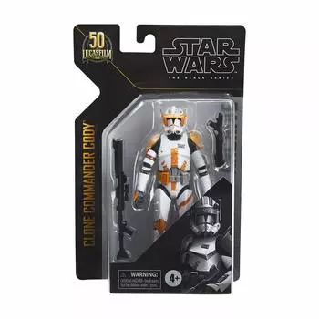 Star Wars Black Series Archive 6-дюймовая фигурка Командир Коди STAR WARS 2021 THE BLACK SERIES АРХИВ 6-дюймовая фигурка КЛОН-КОМАНДИР КОДИ чёрный