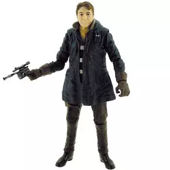 Star Wars Black Series Basic Figure Han Solo Force Total Length 10cm Painted Complete Figure (The Awakens)