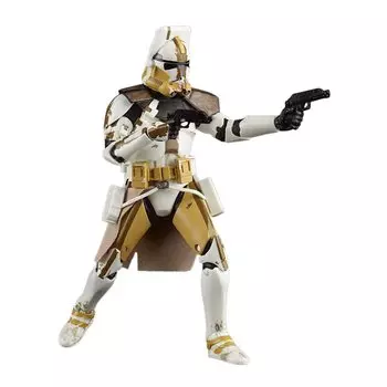 STAR WARS Black Series Clone Commander Bully Toy Scale Clone Wars коллекционная фигурка для детей от 6 до 4 лет чёрный