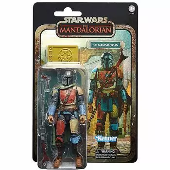 Star Wars Black Series Credit Collection 6-дюймовая фигурка Мандалорец Hasbro STAR WARS 2021 THE BLACK SERIES CREDIT COLLECTION 6-дюймовая фигурка чёрный