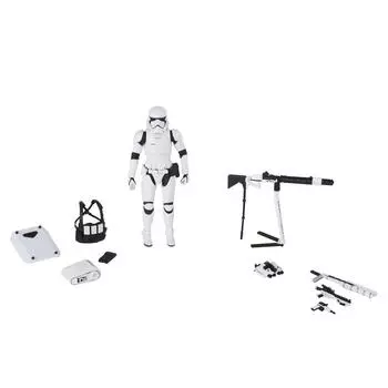 Star Wars Black Series DX6 Inch Figure First Order Stormtrooper Ultimate Set Total Length Approximately 15cm Painted Movable Figure