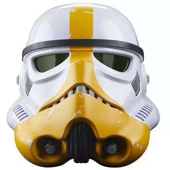 Star Wars Black Series Мандалорский артиллерийский штурмовик премиум-класса электронный шлем [STAR WARS] чёрный