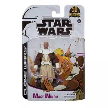 Star Wars Black Series Walmart эксклюзивная 6-дюймовая фигурка Clone Wars Package Мейс Винду STAR WARS 2022 THE BLACK SERIES THE CLONE WARS 6-дюймовая фигурка