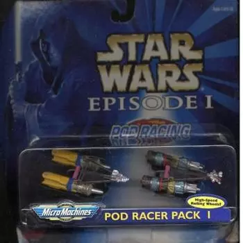 STAR WARS Episode 1 Micromachine Podracer Pack Pack 1