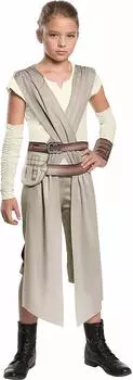Star Wars Episode 7 Rey Kids Costume for Girls Height 120cm-140cm