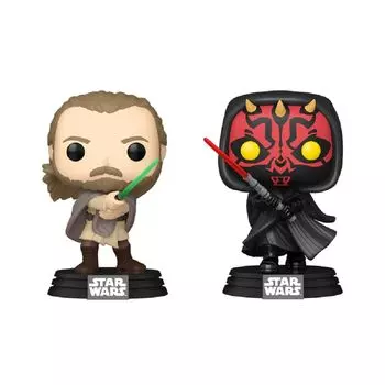 Star Wars Jinn Darth Maul 2 Pack Funko Star Wars Funko Qui-Gon VS.