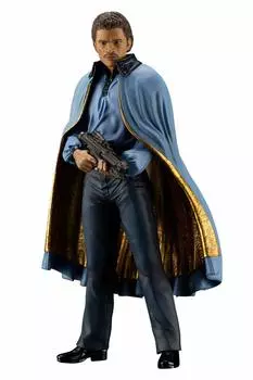 Star Wars Lando Calrissian The Empire Strikes Back Edition Scale PVC Painted Simple Assembly Kit SW173 ARTFX+ 1/10