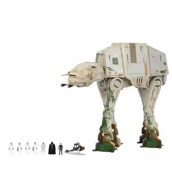 STAR WARS Micro Galaxy Squadron At Walker Эксклюзивное транспортное средство Amazon с зонами действий и аксессуарами для детей 8 лет и SWJ0259 (Конец) - 10 фары,