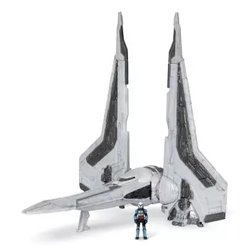 Star Wars Micro Galaxy Squadron Gauntlet Starfighter Starfighter Класс транспортного средства с аксессуаром Microfigure Bo-Katan Clyze s - 5 1