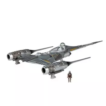 Star Wars Micro Galaxy Squadron The Starfighter Транспортное средство класса Starfighter с аксессуаром Microfigure Mandalorian s N-1 - 5 1