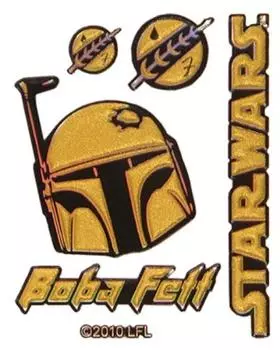 STAR WARS Набор печатей Маки Боба Фетт золотой