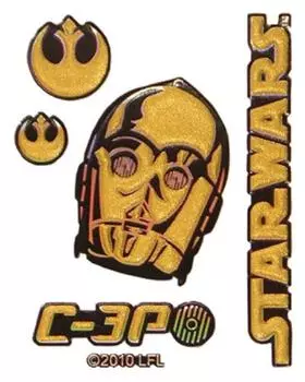 STAR WARS Набор печатей Маки C-3PO золотой