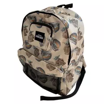 Star Wars Pattern Backpack Groogoo [Small Planet] All-over бежевый