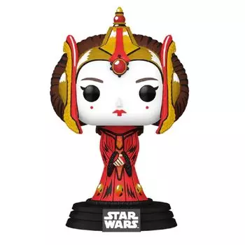 Star Wars Phantom Menace 25th Anniversary Queen Amidala Retro Figure Funko Star Wars EP1 The Phantom Menace AnniversaryPM 25th QUEEN AMIDALA Funko