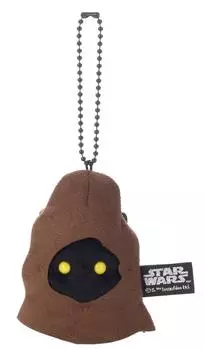 Star Wars Plush Badge with Ball Chain Jawa Total Length 7.5cm