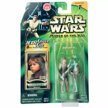 STAR WARS Power of the Jedi Базовая фигурка Энакин Скайуокер Механическая версия