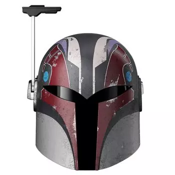 Star Wars STAR WARS Black Series Sabine Wren Премиум электронный шлем с усовершенствованной светодиодной подсветкой для детей от 14 лет и старше F9179 Оригинальный продукт [Hasbro] Эффекты,