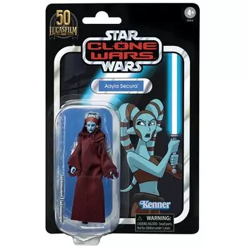 Star Wars Vintage Collection Базовая фигурка VC217 Клон Aayla Secura STAR WARS CLONE WARS 2022 ВИНТАЖНАЯ КОЛЛЕКЦИЯ Базовая фигурка AAYLA SECURA Movie SW