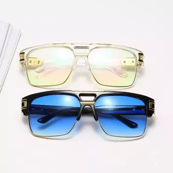 Star With Square Sunglasses Uv-Proof Sunglasses Trendy Women S And Men S Glasses Dita Tita