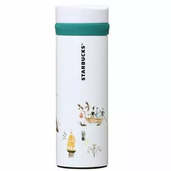 STARBUCKS Бутылка Starbucks из нержавеющей стали Japan Limited Gifu Limited Стакан в японском стиле Oda Nobunaga Ловля с бакланами Ловля с бакланами